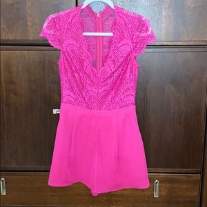 Bebe Pink Romper